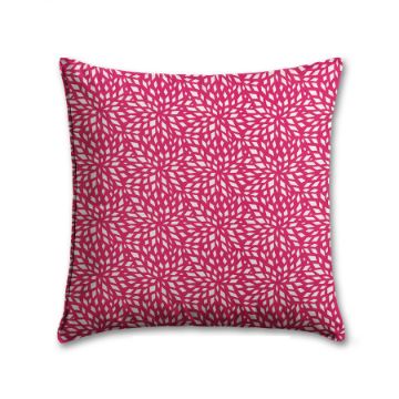 Premier Prints Quinn Jazz Pink Outdoor Pillow | Custom Patio Pillows