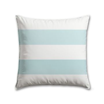 Premier Prints Cabana Arctic Blue Outdoor Pillow | Custom Patio Pillows