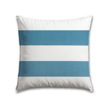 Premier Prints Cabana Island Blue Outdoor Pillow | Custom Patio Pillows