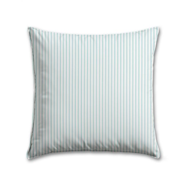 Premier Prints Clarke Arctic Blue Outdoor Pillow | Custom Patio Pillows