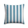 Premier Prints Stripe Island Blue Outdoor Pillow | Custom Patio Pillows