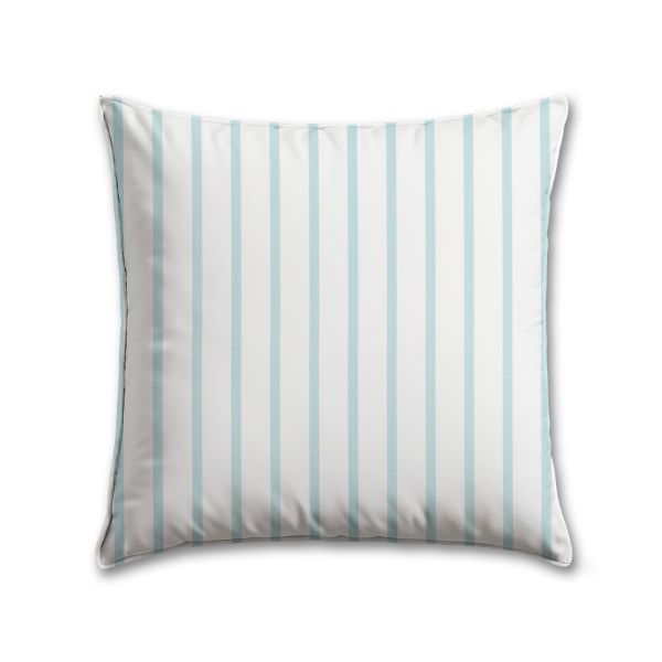 Premier Prints Winslow Arctic Blue Outdoor Pillow | Custom Patio Pillows