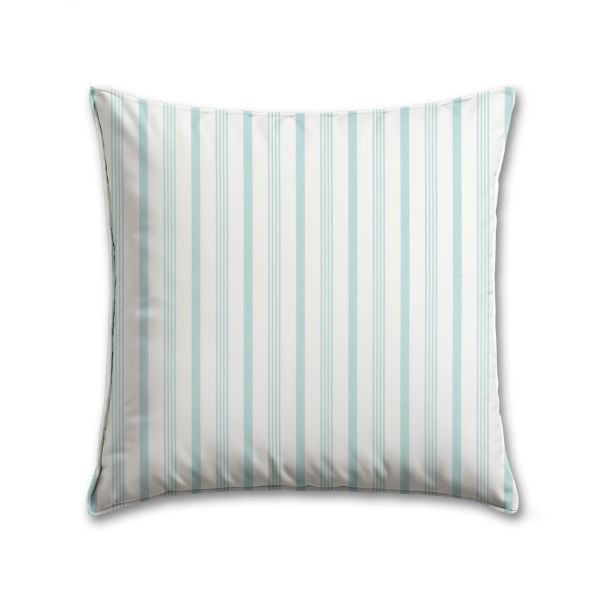 Premier Prints Rowan Arctic Blue Outdoor Pillow | Custom Patio Pillows