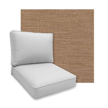 Sunbrella Charmer Desert Patio Chair Replacement Cushions