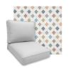 Sunbrella Infused Gem Patio Chair Replacement Cushions