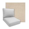 Sunbrella Piazza Dune Patio Chair Replacement Cushions