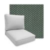 Sunbrella Royale Moss Patio Chair Replacement Cushions