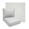 Sunbrella Switch Snow Patio Chair Replacement Cushions