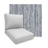 Sunbrella Techtonic Coastal Patio Chair Replacement Cushions