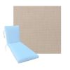 Classic Universal Chaise Lounge Cushions | Sunbrella Play Oat Fabric | 3 Sizes