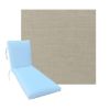 Classic Universal Chaise Lounge Cushions | Sunbrella Play Sage Fabric | 3 Sizes