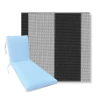Classic Universal Chaise Lounge Cushions | Phifertex Sling Fabrics | 3 Sizes