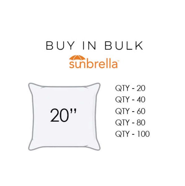 Picture of BULK 20" Square Pillow 