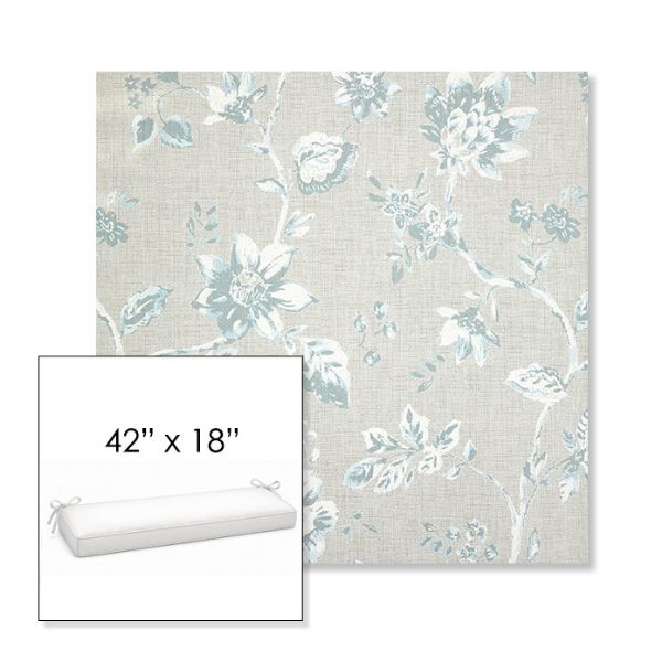 Picture of Ariana Dew | Sunbrella® 42" x 18" Outdoor Bench Cushion