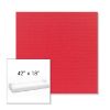 Picture of Canvas Logo Red | Sunbrella® 42" x 18" Outdoor Bench Cushion