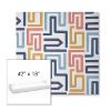 Picture of Labyrinth Fiesta | Sunbrella® 42" x 18" Outdoor Bench Cushion