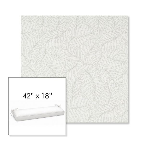 Picture of Lively Sage | Sunbrella® 42" x 18" Outdoor Bench Cushion