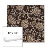 Picture of Martha Floral Garden Path | Sunbrella® 42" x 18" Outdoor Bench Cushion