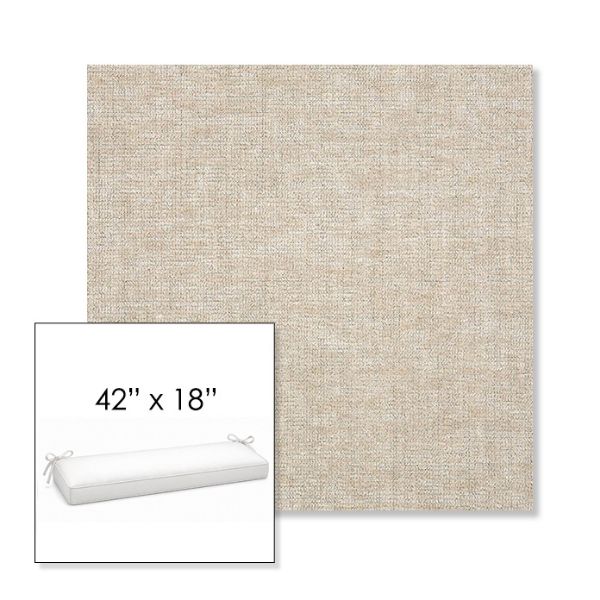 Picture of Platform Cloud | Sunbrella® 42" x 18" Outdoor Bench Cushion