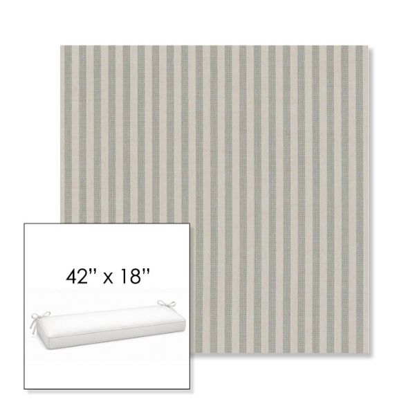 Picture of Refresh Spa | Sunbrella® 42" x 18" Outdoor Bench Cushion