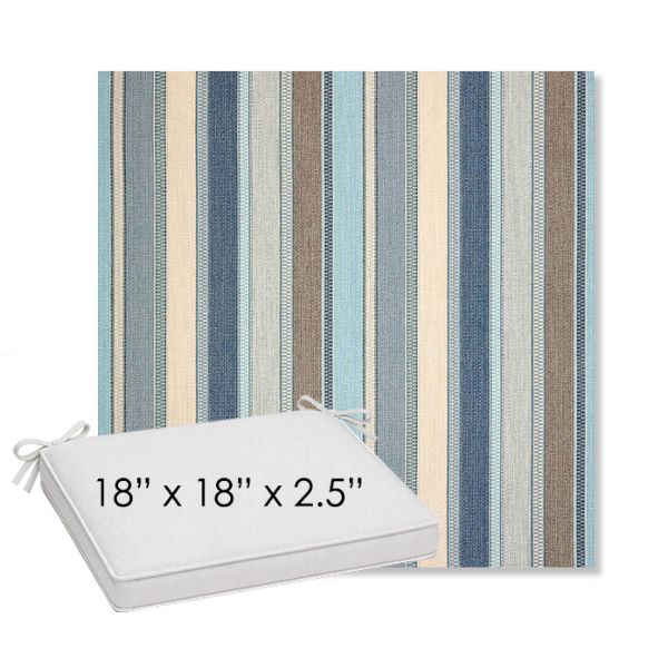 Picture of Ascend Spa | Sunbrella® 18" x 18" Outdoor Dining Cushion