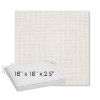 Picture of Bliss Linen | Sunbrella® 18" x 18" Outdoor Dining Cushion