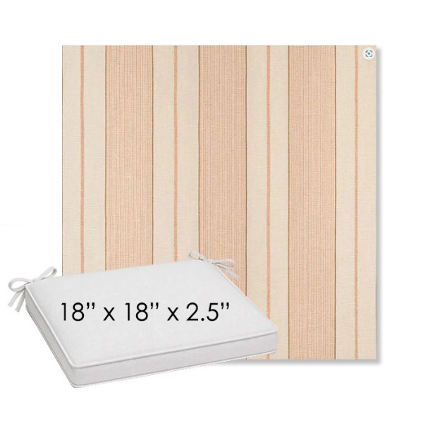 Picture of Carlo Mesa | Sunbrella® 18" x 18" Outdoor Dining Cushion