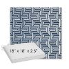 Picture of Figure Indigo | Sunbrella® 18" x 18" Outdoor Dining Cushion
