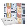 Picture of Labyrinth Fiesta | Sunbrella® 18" x 18" Outdoor Dining Cushion