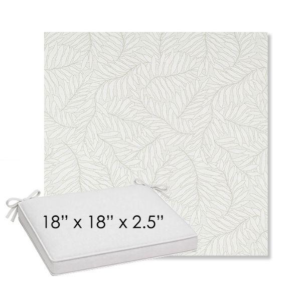 Picture of Lively Sage | Sunbrella® 18" x 18" Outdoor Dining Cushion