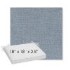Picture of Remix Denim | Sunbrella® 18" x 18" Outdoor Dining Cushion