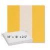 Picture of Rothko Lemonade | Sunbrella® 18" x 18" Outdoor Dining Cushion