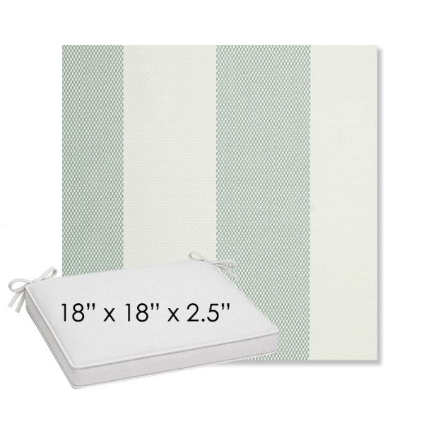 Picture of Rothko Seahorse | Sunbrella® 18" x 18" Outdoor Dining Cushion