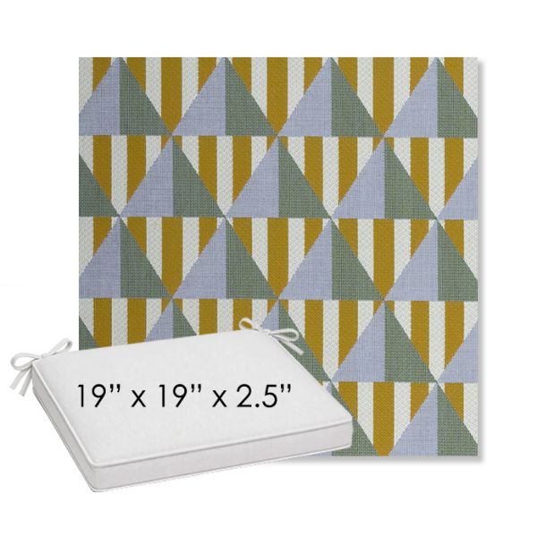 Picture of Buoy Key West | Sunbrella® 19" x 19" Outdoor Dining Cushion