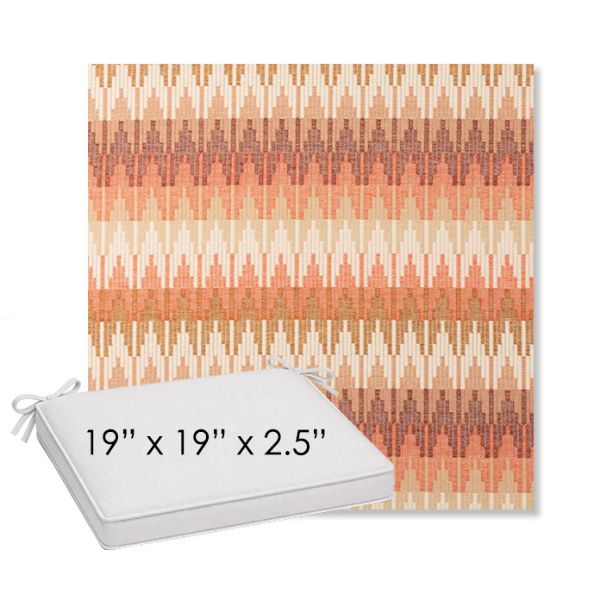 Picture of Valley Desert | Sunbrella® 19" x 19" Outdoor Dining Cushion