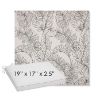 Picture of Calm Graphite | Sunbrella® 19" x 17" Outdoor Dining Cushion