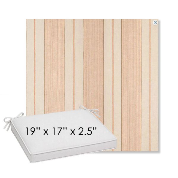 Picture of Carlo Mesa | Sunbrella® 19" x 17" Outdoor Dining Cushion