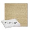 Picture of Chartres Hemp | Sunbrella® 19" x 17" Outdoor Dining Cushion
