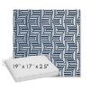Picture of Figure Indigo | Sunbrella® 19" x 17" Outdoor Dining Cushion
