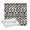 Picture of Inga Midnight | Sunbrella® 19" x 17" Outdoor Dining Cushion