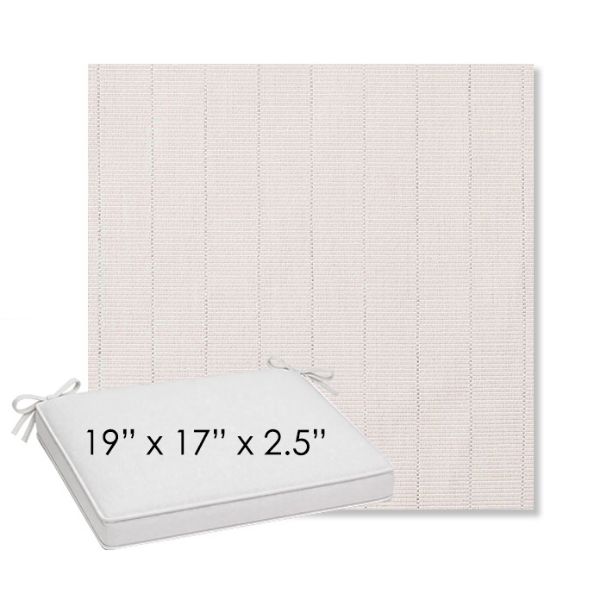 Picture of Kaia Linen | Sunbrella® 19" x 17" Outdoor Dining Cushion