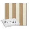 Picture of Maxim Heather Beige | Sunbrella® 19" x 17" Outdoor Dining Cushion