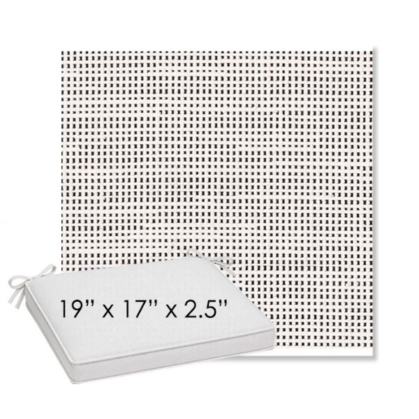 Picture of Rest Ink | Sunbrella® 19" x 17" Outdoor Dining Cushion