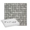 Picture of Toggle Greystone | Sunbrella® 19" x 17" Outdoor Dining Cushion