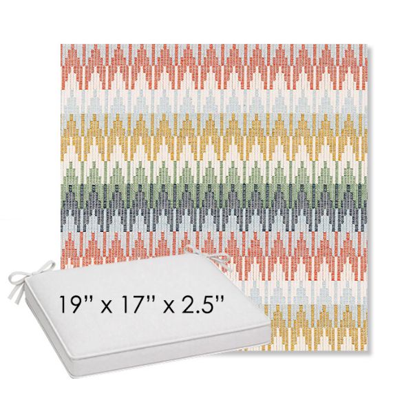 Picture of Valley Sedona | Sunbrella® 19" x 17" Outdoor Dining Cushion