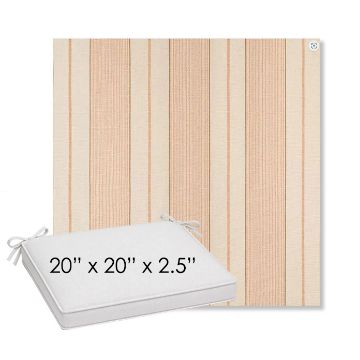 Picture of Carlo Mesa | Sunbrella® 20" x 20" Outdoor Dining Cushion