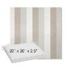 Picture of Direction Linen | Sunbrella® 20" x 20" Outdoor Dining Cushion