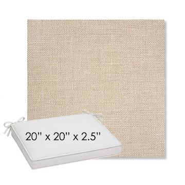 Picture of Piazza Dune | Sunbrella® 20" x 20" Outdoor Dining Cushion