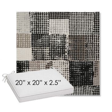 Picture of Pop Film | Sunbrella® 20" x 20" Outdoor Dining Cushion