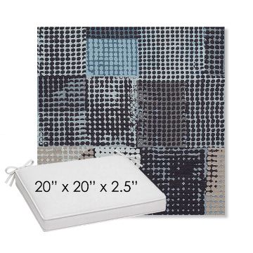 Picture of Pop Patch | Sunbrella® 20" x 20" Outdoor Dining Cushion